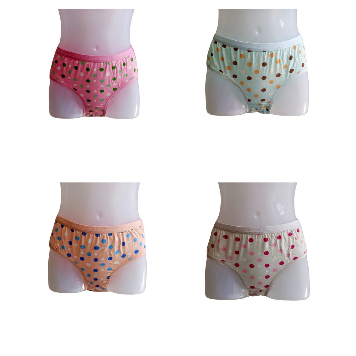 SALONI 9451 BRIEFS FOR GIRLS PACK OF 4