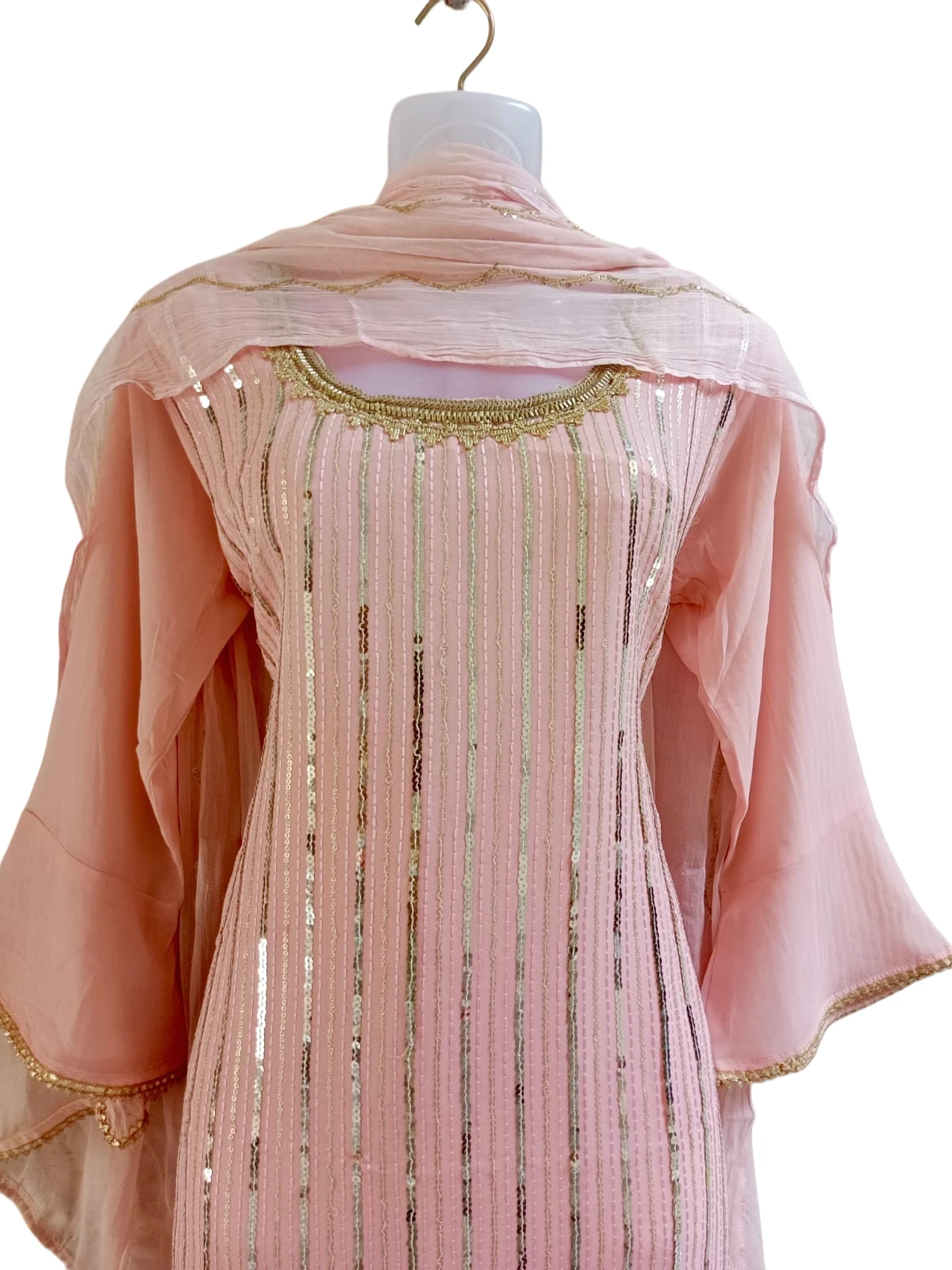 fancy sharara suit with dupatta size XL code no 111