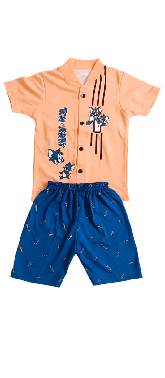 TOM AND JERRY SUIT FOR 1 TO 2 YEARS CHILD SIZE NO 20 CODE NO 221
