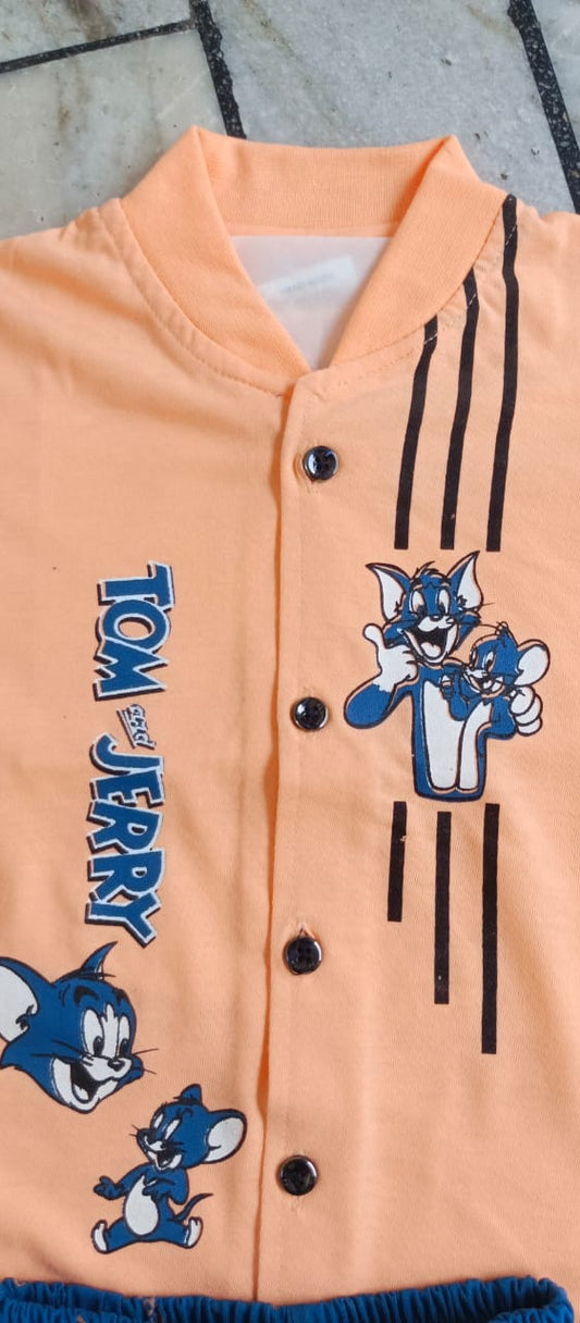 TOM AND JERRY SUIT FOR 1 TO 2 YEARS CHILD SIZE NO 20 CODE NO 221