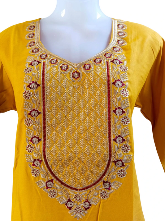 Designer kurta for girls size L code no 301
