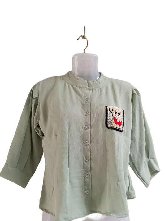 Fancy top for girls  Size L Code 104A